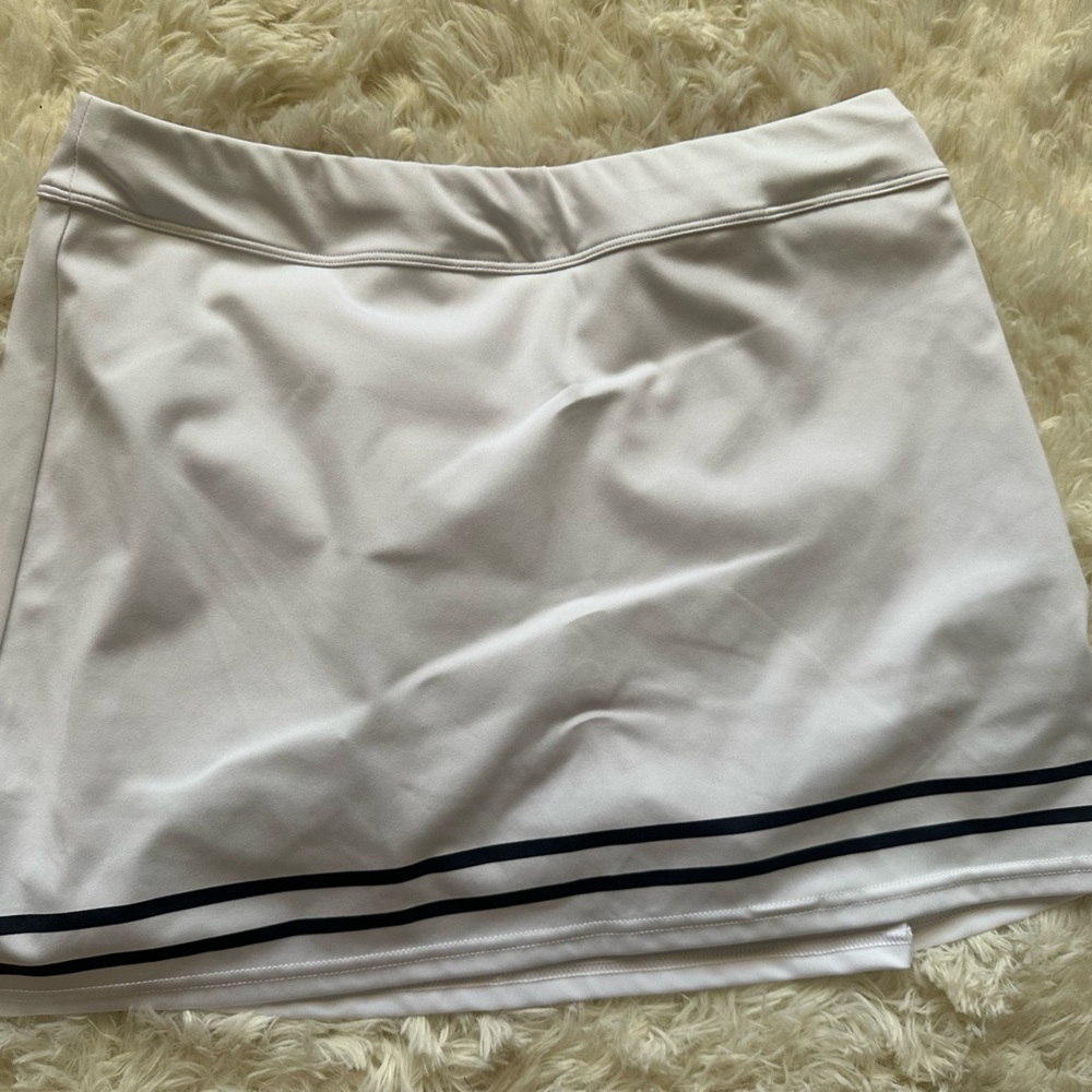 Flint Park white athletic skort